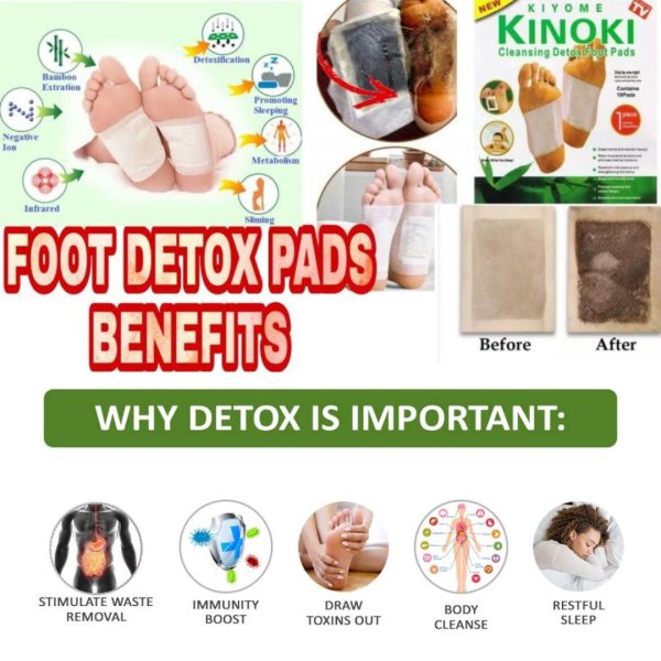KINOKI Detox Foot Patches - Toxin Remover