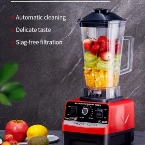 2L - 4500W Commercial Power Blender: 220v Kitchen Appliance