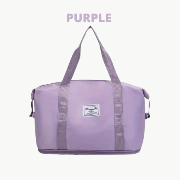Expandable High-Capacity Travel Bag: Gym & Travel Carry-All