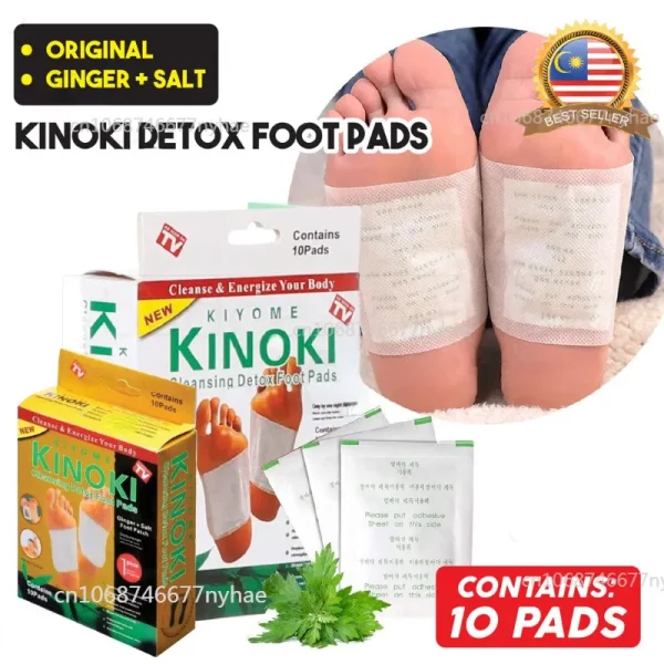 KINOKI Detox Foot Patches - Toxin Remover