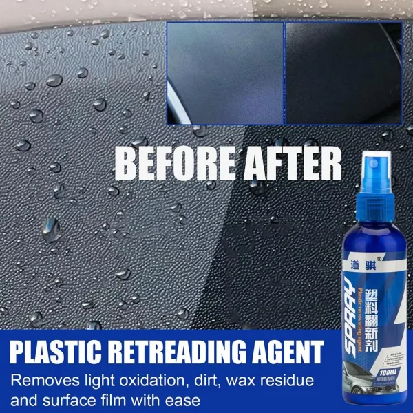 Car Plastic Repair, Gloss Auto Restorer, Detailing Car Restorer, Plastic Shine Repair