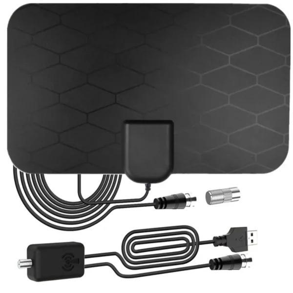 HDTV DVB-T2 Indoor Antenna - Long Range Amplifier