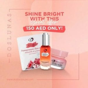Dos Lunas Pomegranate Whitening Set