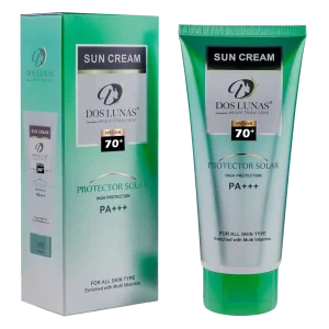 Dos Lunas Sun Cream SPF / UVB 70+ Protector Solar PA+++ 130 mL