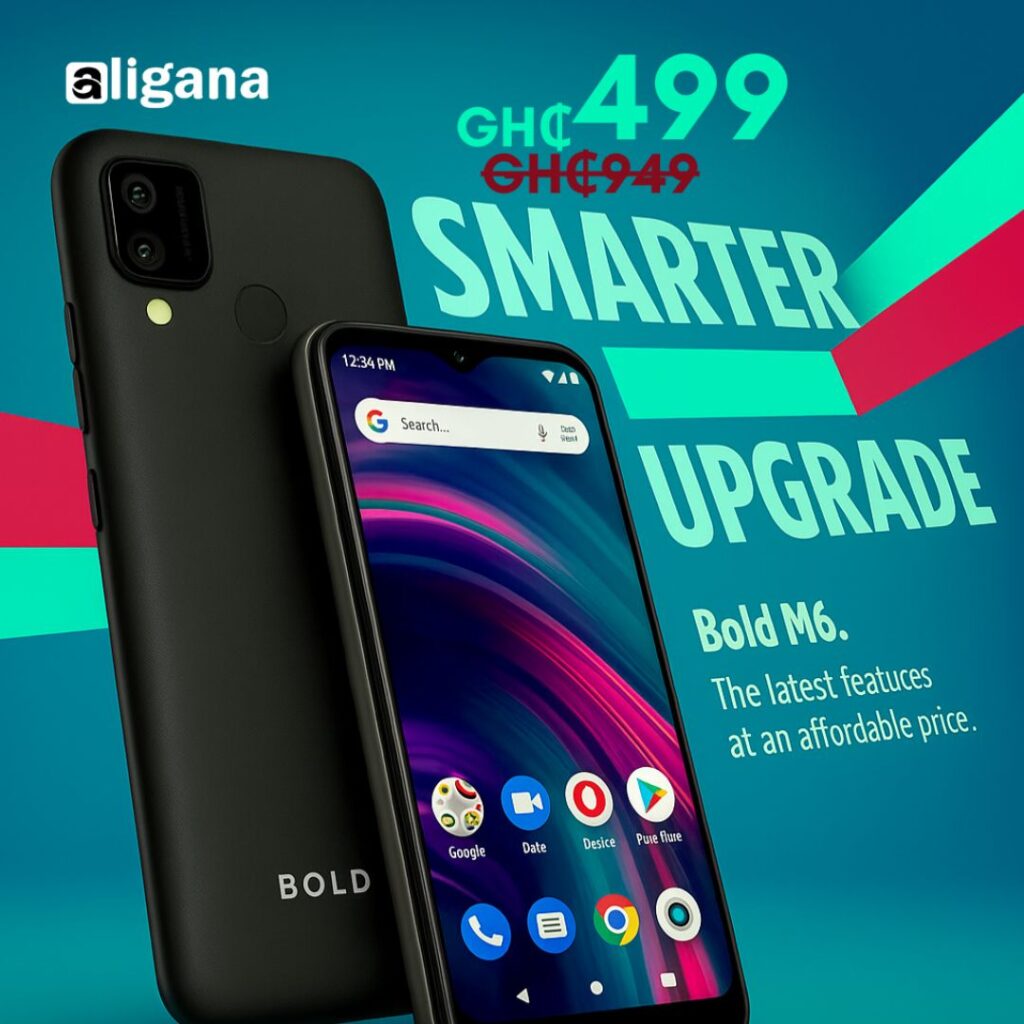 Bold M6 price in Ghana – Best budget smartphone with free delivery offer