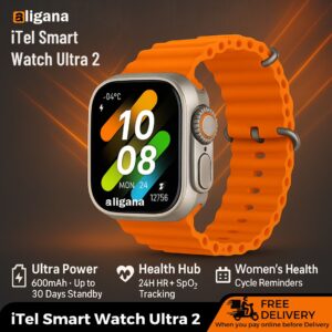 itel-ultra-2-everyday-assistant – Smartwatch with AI Voice, Find Phone, and music control.